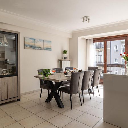 Weloveoostende - Newly Renovated Large Apartment 150M From The Beach - Including Bed Sheets And Final Clea-Ning ภายนอก รูปภาพ