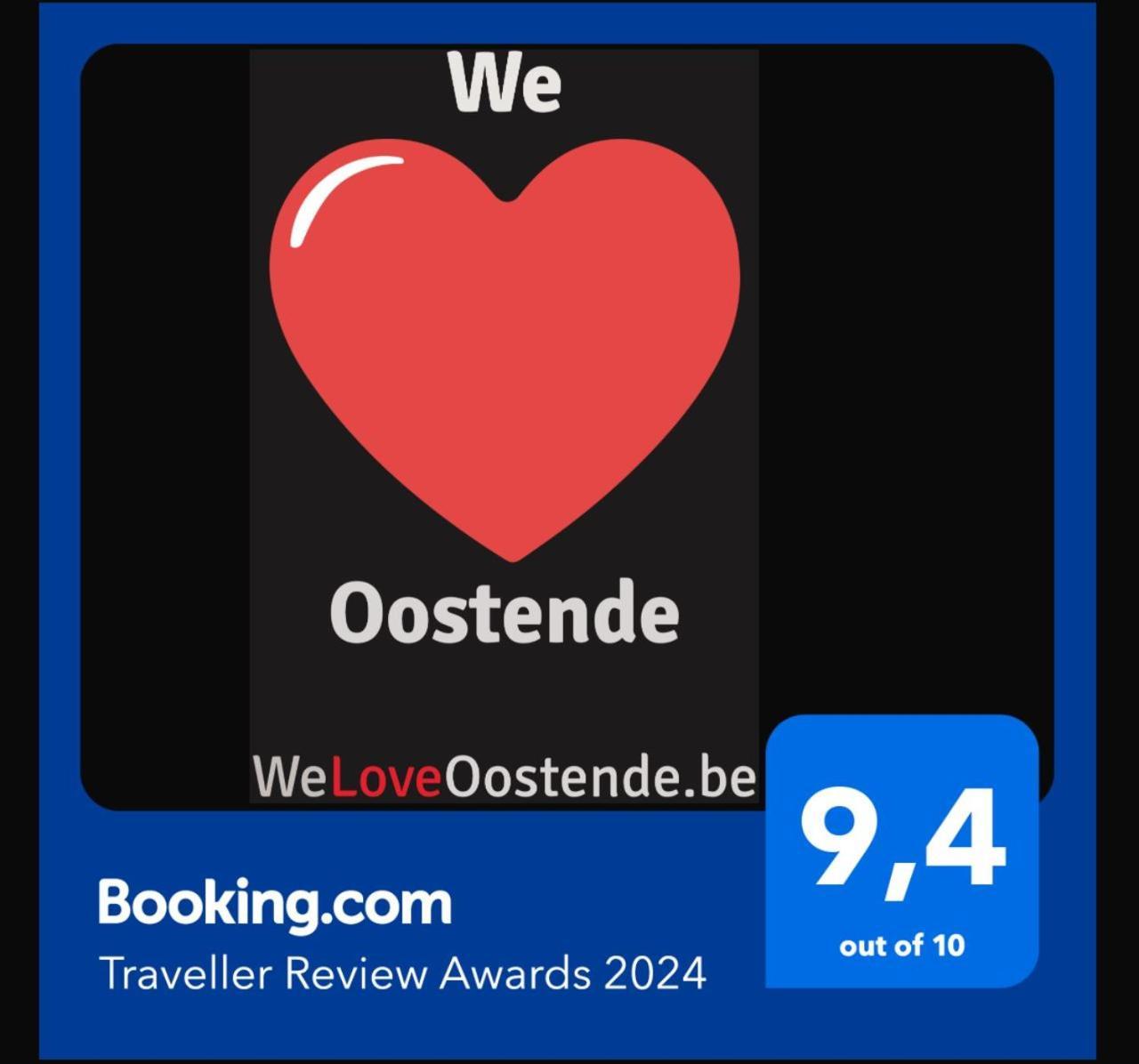 Weloveoostende - Newly Renovated Large Apartment 150M From The Beach - Including Bed Sheets And Final Clea-Ning ภายนอก รูปภาพ